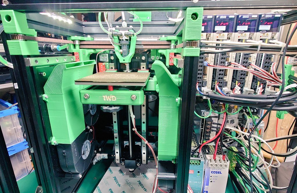 世界最速クラスの3Dプリンター！　ACサーボ式カスタムVoron0